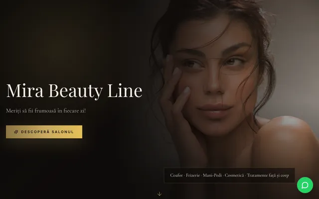 Site-ul MIRA Beauty Line